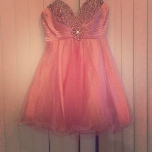 Beautiful Beaded/Jeweled Bodice Dress